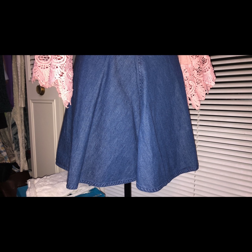 Jean skirt